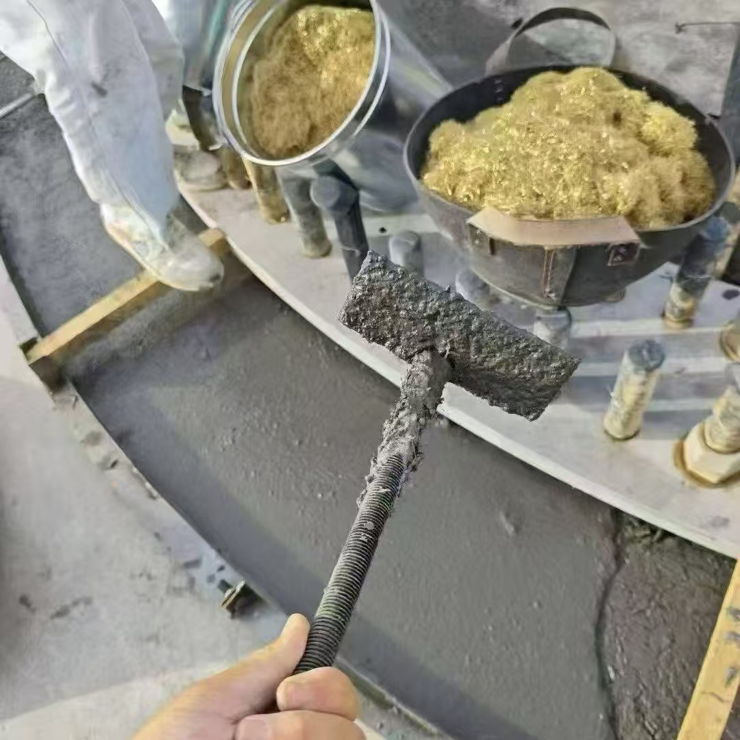 运城C120钢纤维高强无收灌浆料 轧机压缩机汽轮机发电机锻压设备底座灌浆材料